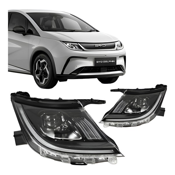 Farol Direito Byd Dolphin 2023 A 2024 Full Led - Direito/passageiro