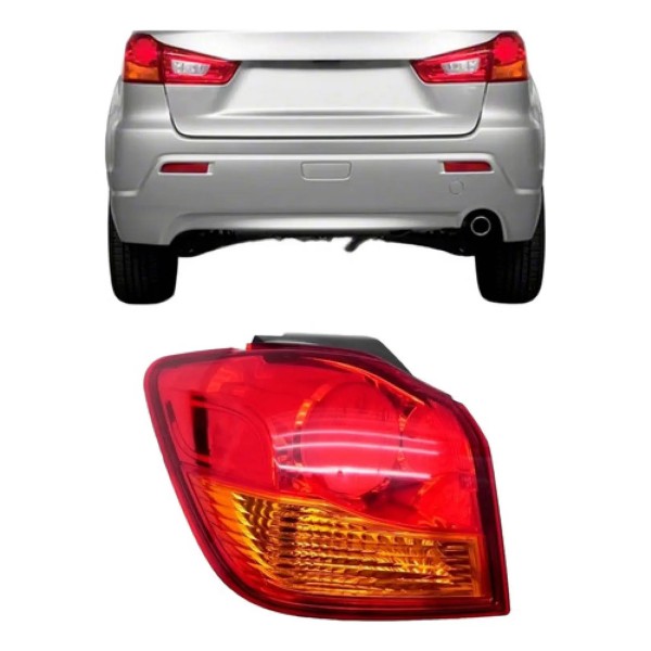 Lanterna Traseira Asx 2011 2012 2013 2014 2015 Com Led