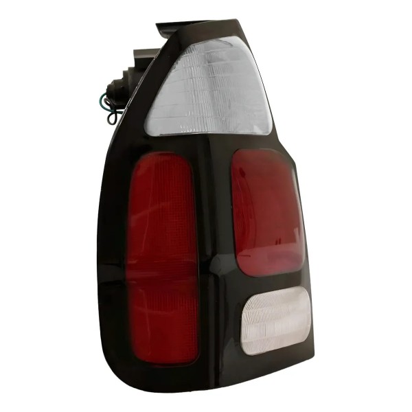 Lanterna Traseira Pajero Sport 2000 A 2004 Cristal Aro Preto