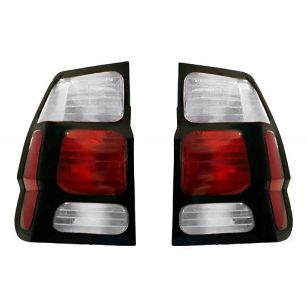 Par Lanterna Traseira Pajero Sport 2000 A 2004 Cristal
