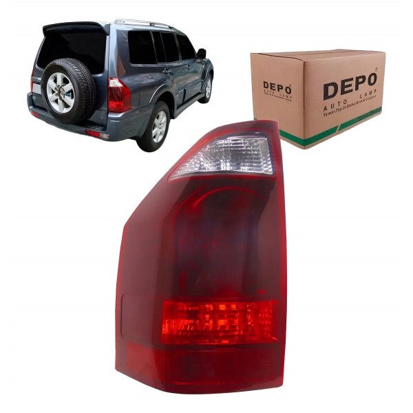 Lanterna Pajero Full 03 04 05 06 07 Bicolor Le Depo Esquerdo/motorista