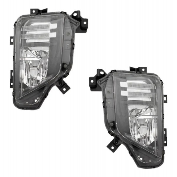 Kit Farol Milha Auxiliar Triton 2020 21 22 23 2024 Sem Led