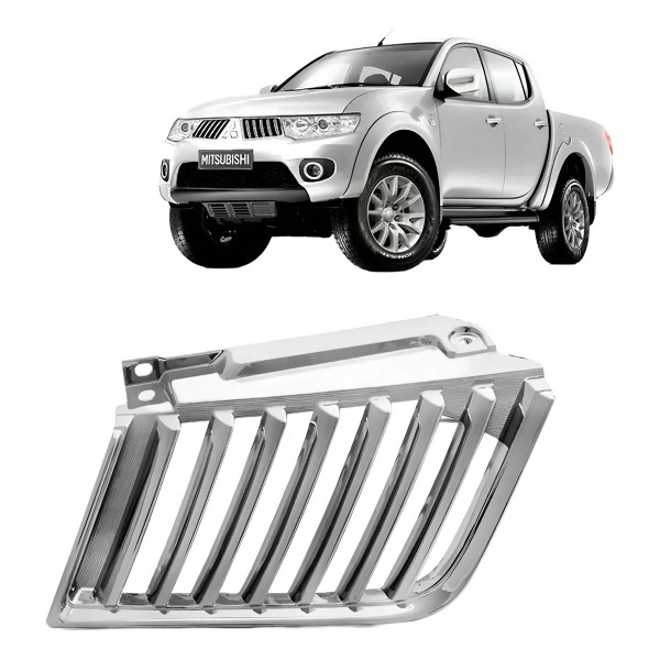 Grade Radiador L200 Triton Cromada 2007 A 2010