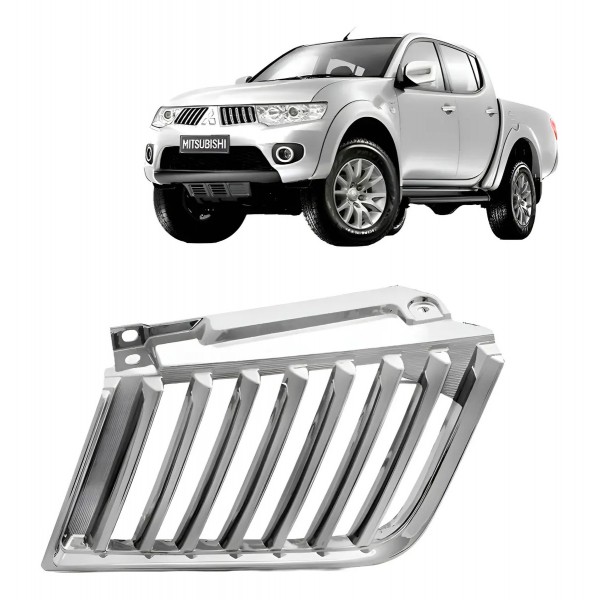 Grade Radiador L200 Triton Cromada 2007 A 2010