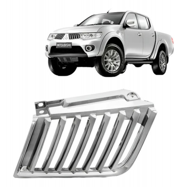 Grade Radiador L200 Triton Cromada 2007 A 2010
