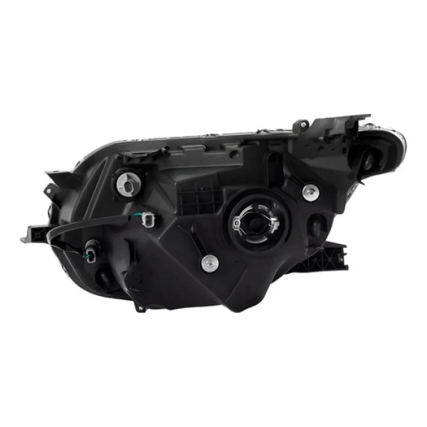 Farol L200 Triton 2017 A 2023 Cromado Pisca Ambar