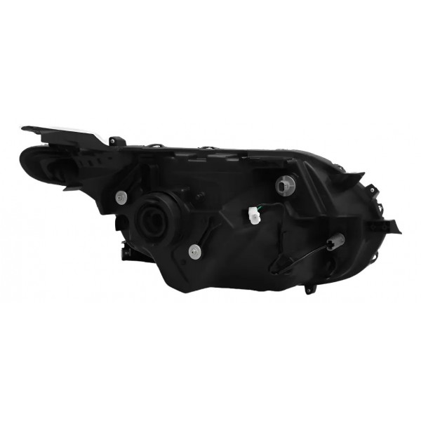 Farol L200 Triton 2016 A 2023 Mascara Negra Pisca Ambar
