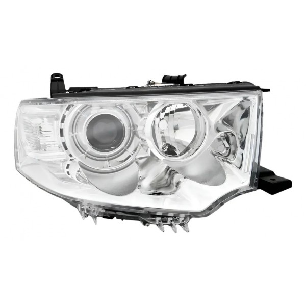 Farol Para Mitsubishi L200 2013 2014 2015 Cromado