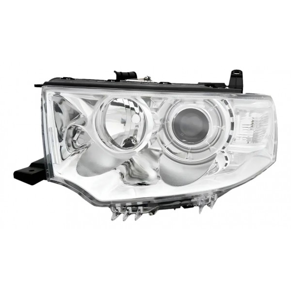 Farol Para Mitsubishi L200 2013 2014 2015 Cromado