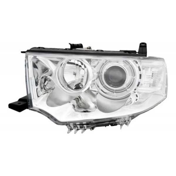 Farol Para Mitsubishi L200 2013 2014 2015 Cromado