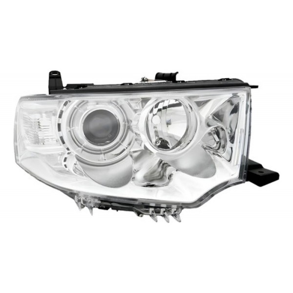 Farol Para Mitsubishi L200 2013 2014 2015 Cromado