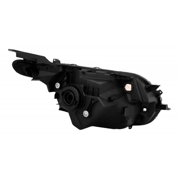 Farol Manual Cromado C/ Pisca Âmbar L200 Triton 2017 A 2020