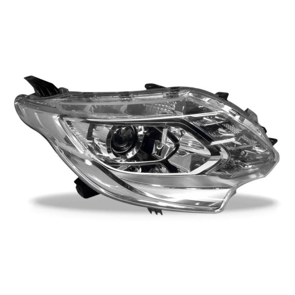 Farol Triton 2016 A 2018 Cromado Elet S Mot C Led Pisca Azul