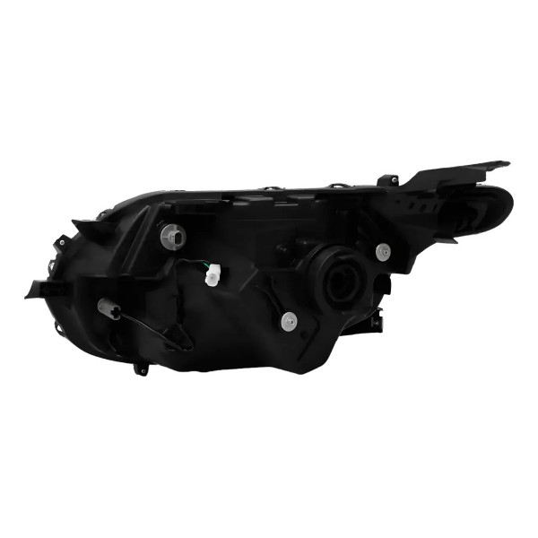 Farol L200 Triton 2016 2017 Manual Cromado Com Pisca Âmbar