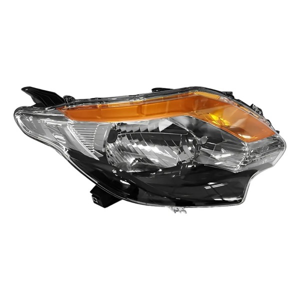 Farol Triton 2017 2018 Com Pisca Ambar Manual Mascara Negra