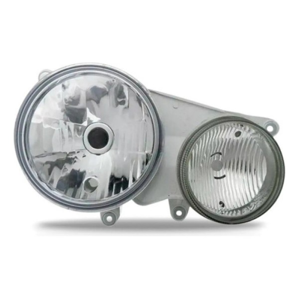Farol L200 2003/2010 Pajero Sport 2004/11 Foco Duplo Oferta