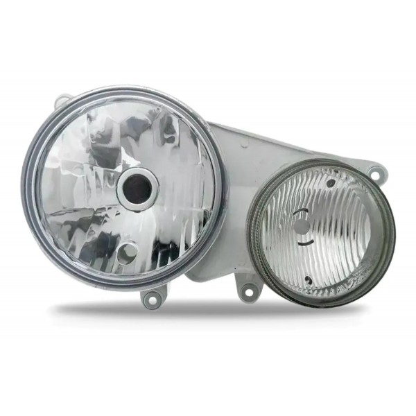Farol L200 2003/2010 Pajero Sport 2004/11 Foco Duplo Oferta