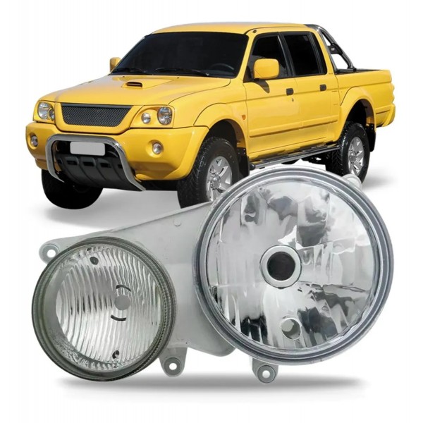 Farol L200 2003/2010 Pajero Sport 2004/11 Foco Duplo Oferta