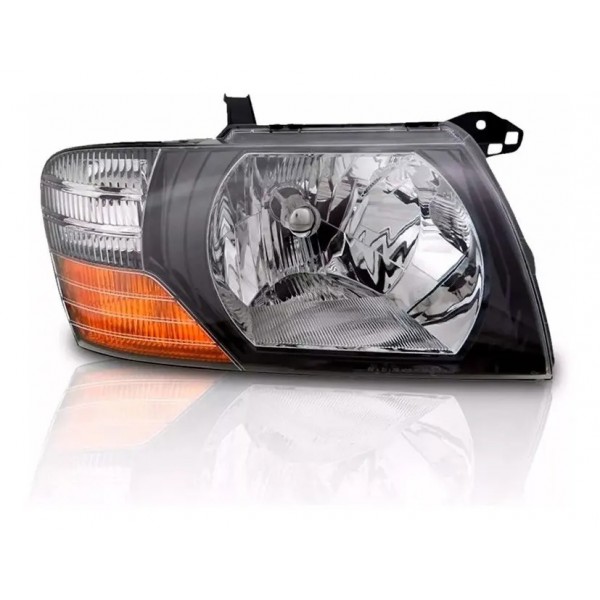 Farol Pajero Full 2001 A 2002 Mascara Negra