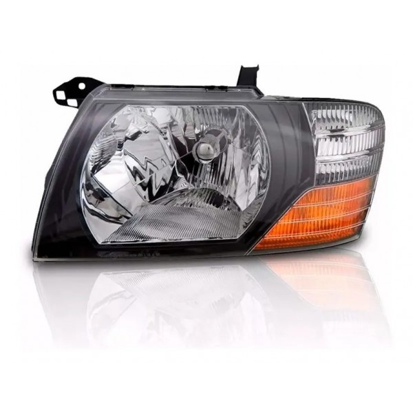 Farol Pajero Full 2001 A 2002 Mascara Negra