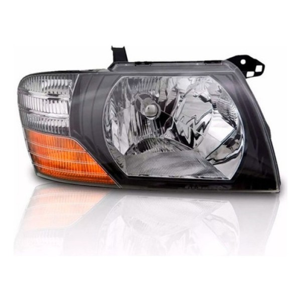 Farol Pajero Full 2001 A 2002 Mascara Negra