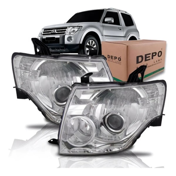 Farol Pajero Full 2008 2009 2010 2011 2012 2013 Depo