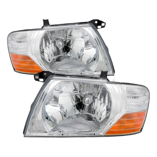 Par Farol Pajero Full 2003 2004 2005 2006 2007 Cromado Depo. Ambos Lados