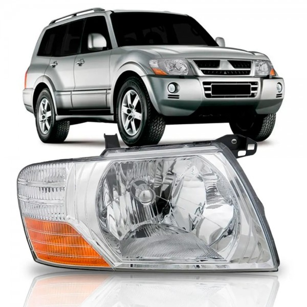 Farolete Pajero Full 2003 2004 2005 2006 2007 Cromado Depo