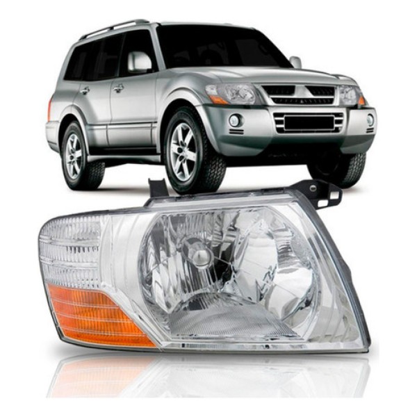 Farolete Pajero Full 2003 2004 2005 2006 2007 Cromado Depo