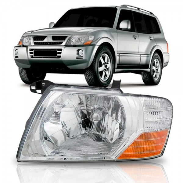 Farolete Pajero Full 2003 2004 2005 2006 2007 Cromado Depo