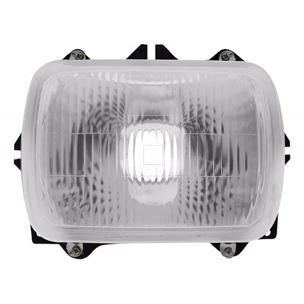 Par Farol Hilux/l200 Quadrado 1990 A 2001 Com Suporte Ambos Lados