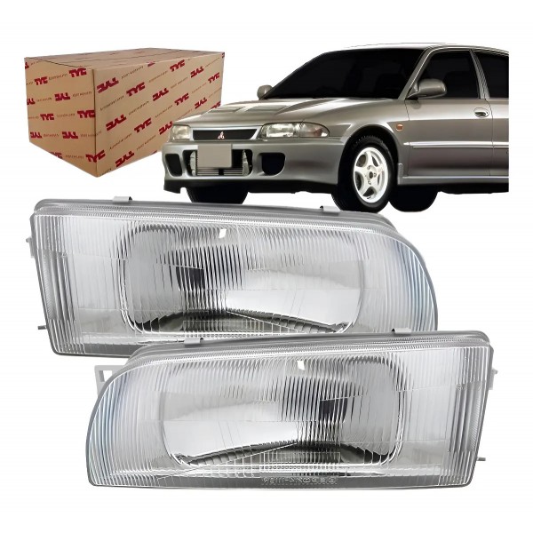 Par Farol Mitsubishi Lancer 1993 1994 1995 Tyc Ambos Lados