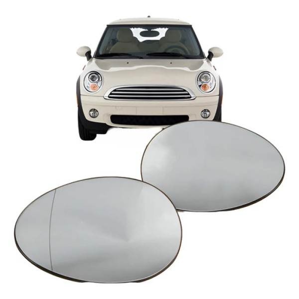 Par Lente Retrovisor Mini Cooper 07 A 11 Clubman 06 A 14