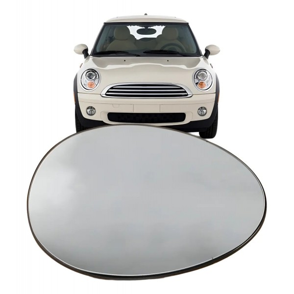 Lente Retrovisor Mini Cooper 07 A 11 Clubman 06 A 14 Termico