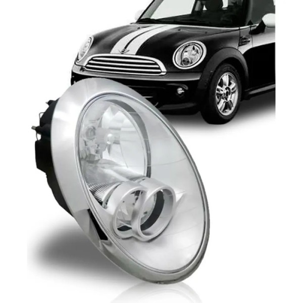 Farol Mini Cooper 2005 A 2006 Elétrico