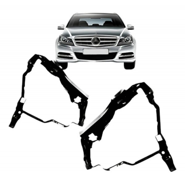 Kit Suporte Alojamento Farol C180 2012 2013 2014 2015