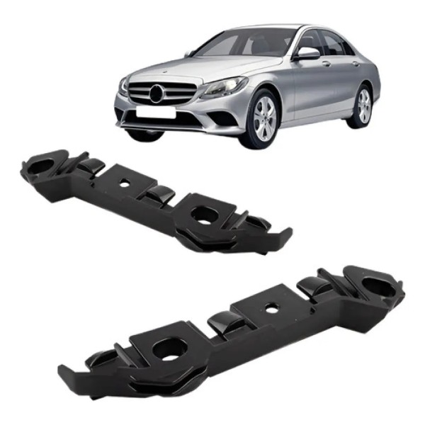 Par Guia Lateral Parachoque Dianteiro C180 Amg 2015 Até 201