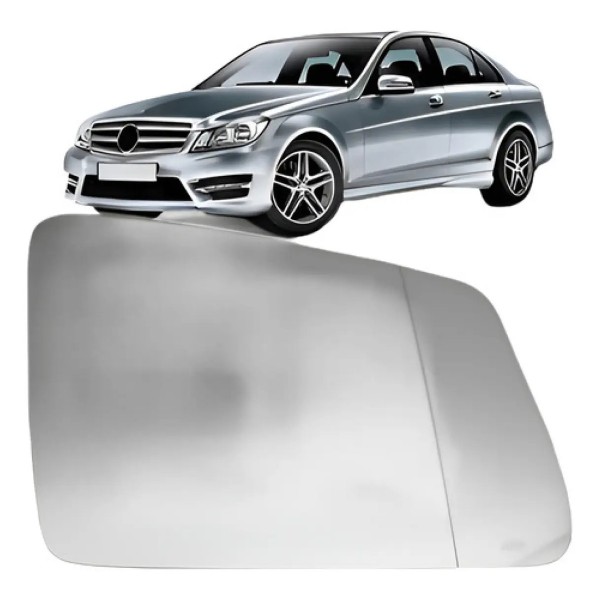 Lente Retrovisor Mercedes C180 C200 10 11 12 13 14 Direita.