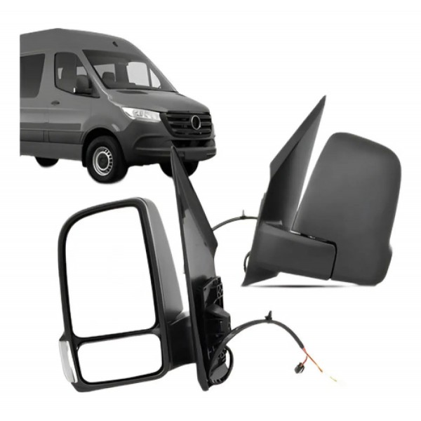 Retrovisor Sprinter 20 A 24 Elétrico Com Aquecedor Pisca Di