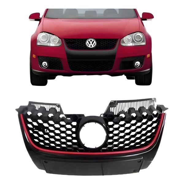 Grade Jetta Black Piano Gti 2007 2008 2009 2010 Volks Preto