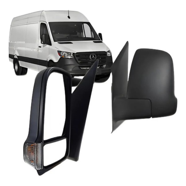 Retrovisor Sprinter 2020 A 2024 Manual Com Pisca Direito