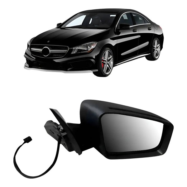 Retrovisor Cla 2014 A 2017 Eletrico Retratil Com Aquecimento