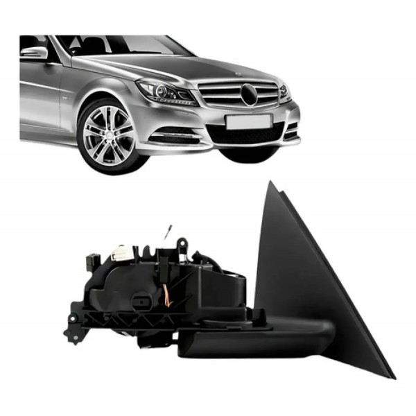 Retrovisor Mercedes C180 2008 A 2014 Eletrico Sem Capa