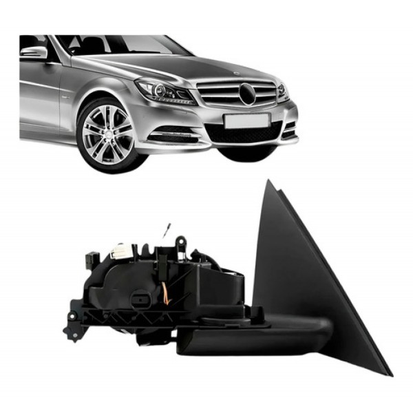 Retrovisor Mercedes C200 2008 A 2014 Eletrico Sem Capa