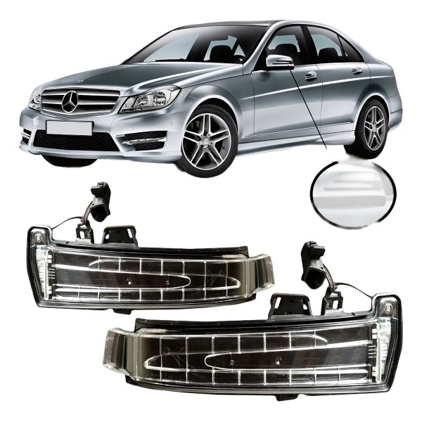 Pisca Retrovisor Mercedes C180 C200 2010 2011 2012 2013 2014