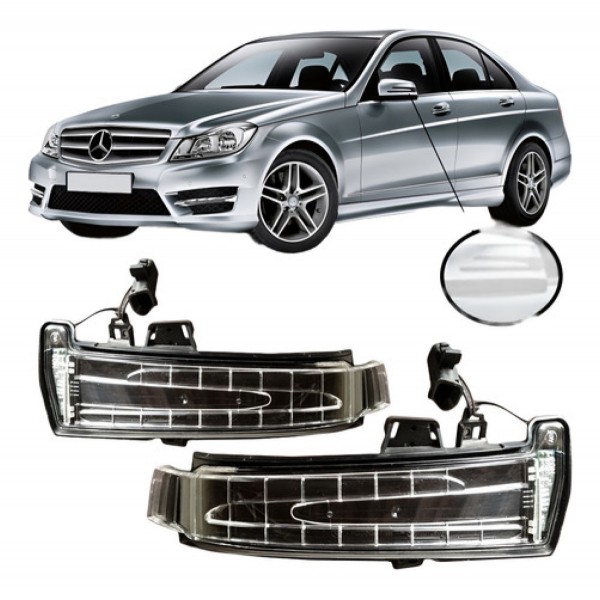 Pisca Retrovisor Mercedes C180 C200 2010 2011 2012 2013 2014
