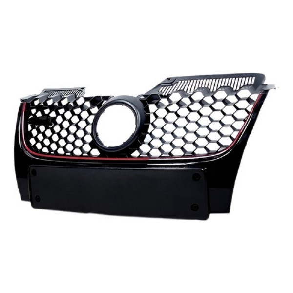 Grade Colméia Vw Jetta Sporty Europeu Estilo Gti Vermelha Vermelha