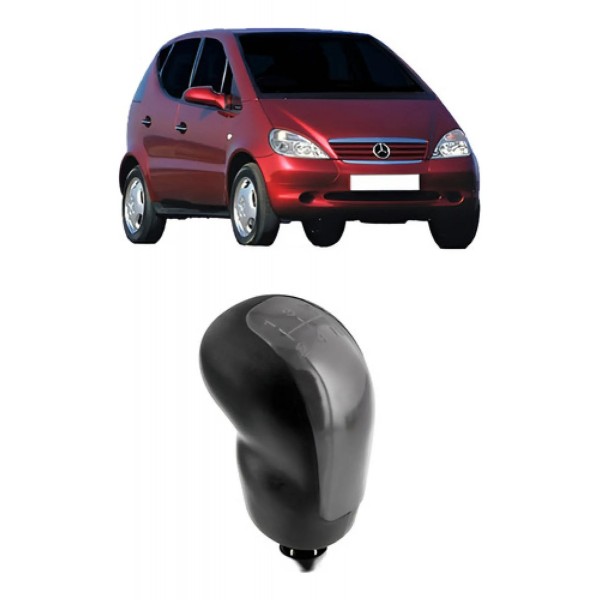 Manopla De Cambio Cinza Mercedes Classe A.
