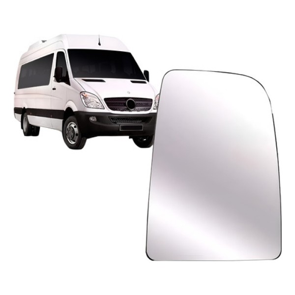 Lente Retrovisor Sprinter 2012 A 2016 Com Aquecimento