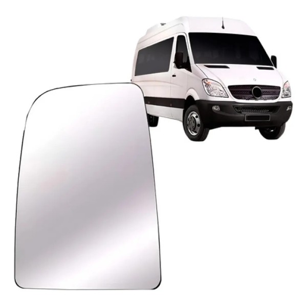 Lente Retrovisor Sprinter 2012 A 2016 Com Aquecimento